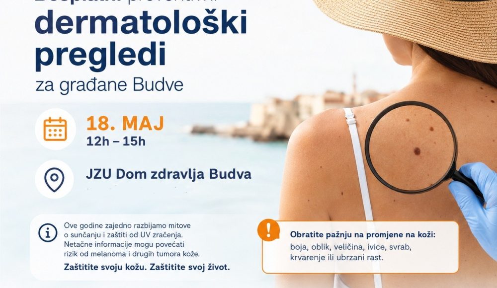 Besplatni dermatološki pregledi